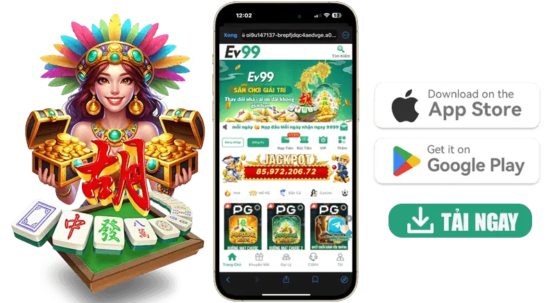 Tìm nút tải app OKFUN