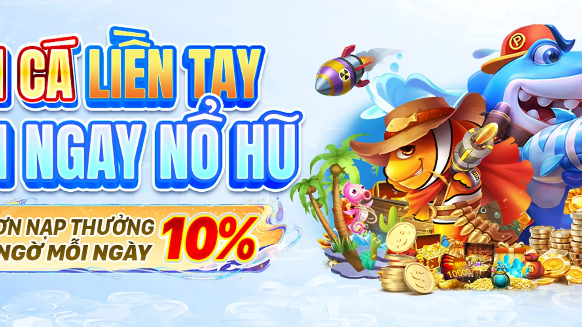 Hình ảnh đại dương game Bắn cá okfun
